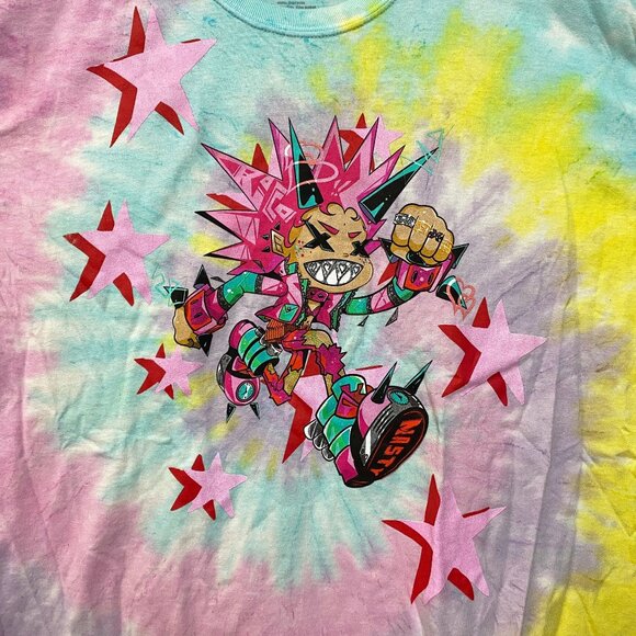 Rico Nasty Time Flies Animated Souncloud Rap Tie Dye XL - Picture 2 of 4